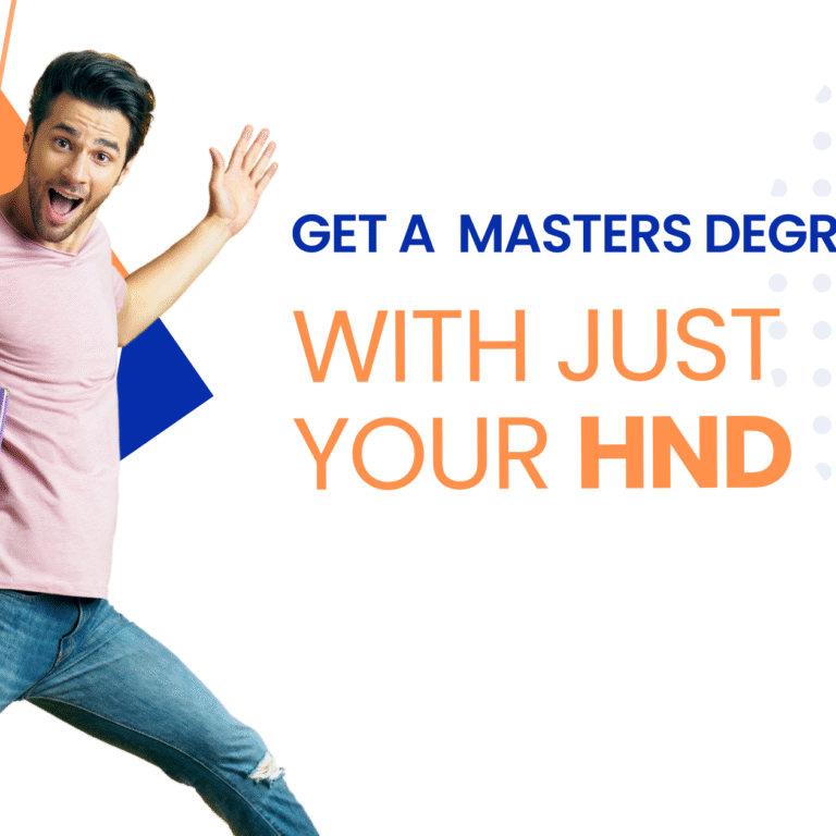 Get a Master’s Degree With Your HND- The Edge concept way