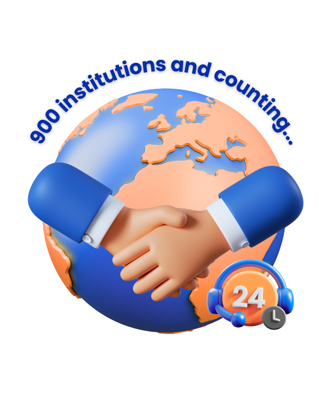 global partnerships with edge concept