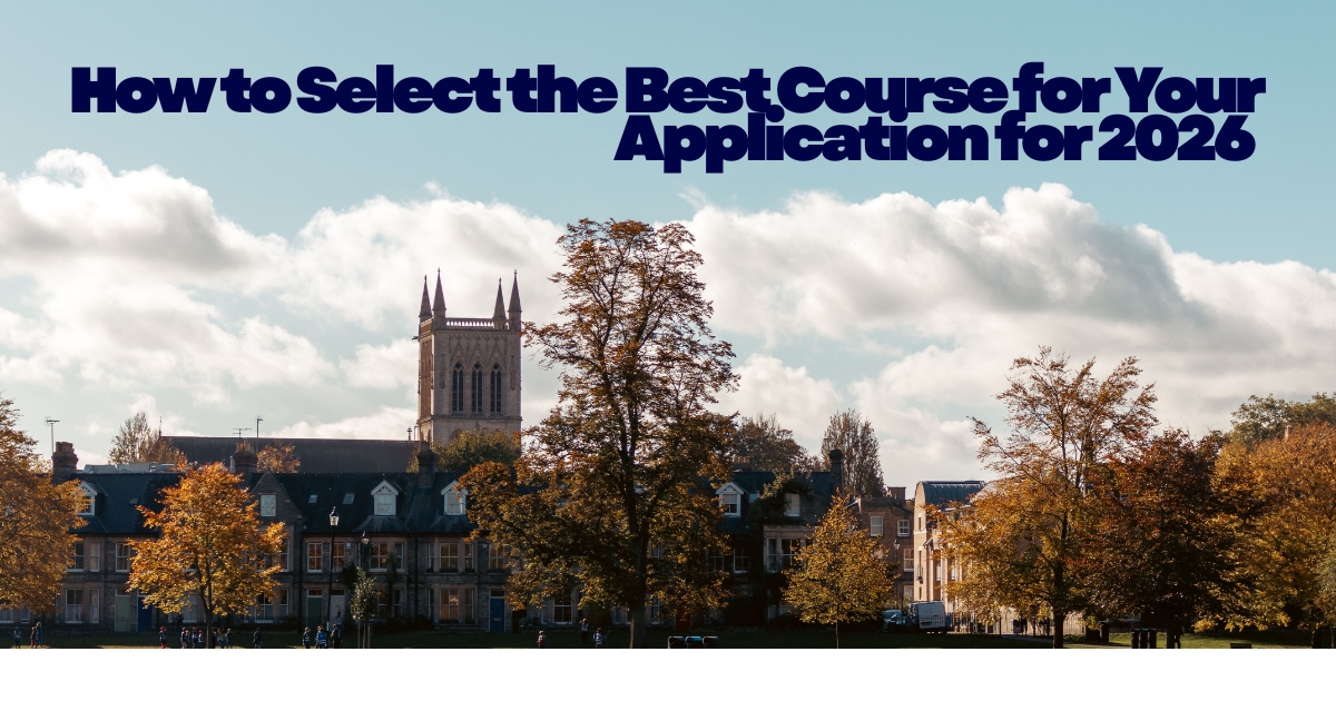 how to select the best course in study abroad application