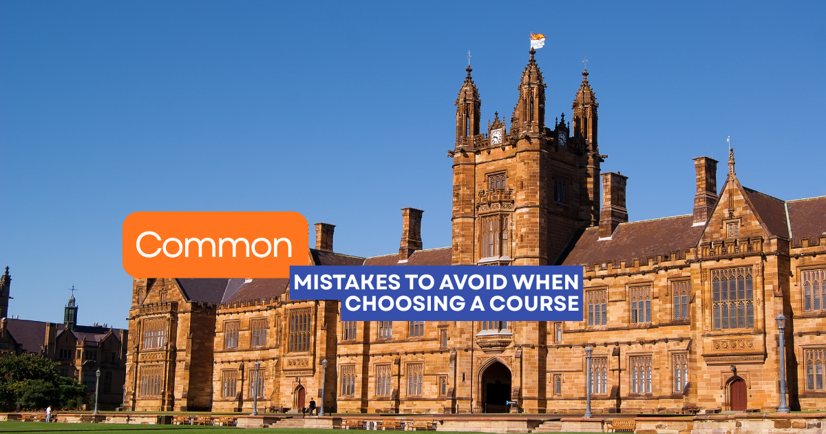 mistakes to avoid when choosing a course